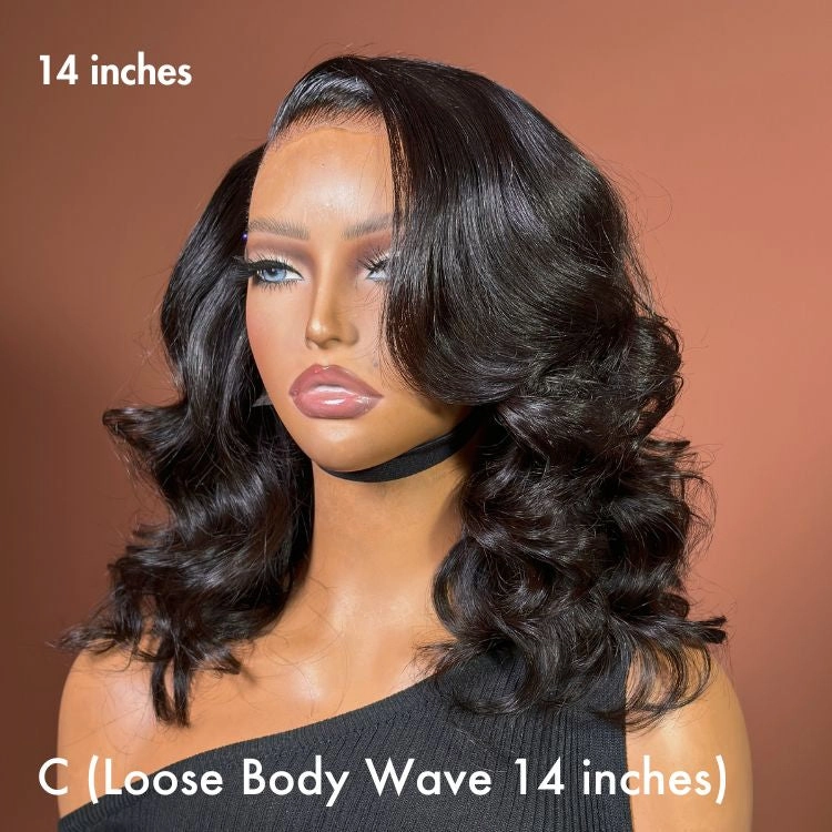 $129 Each | Final Deal 14 inches to 20 inches| Long Wig | Natural Color |4 Styles Available | Only 50 Left | No Code Needed