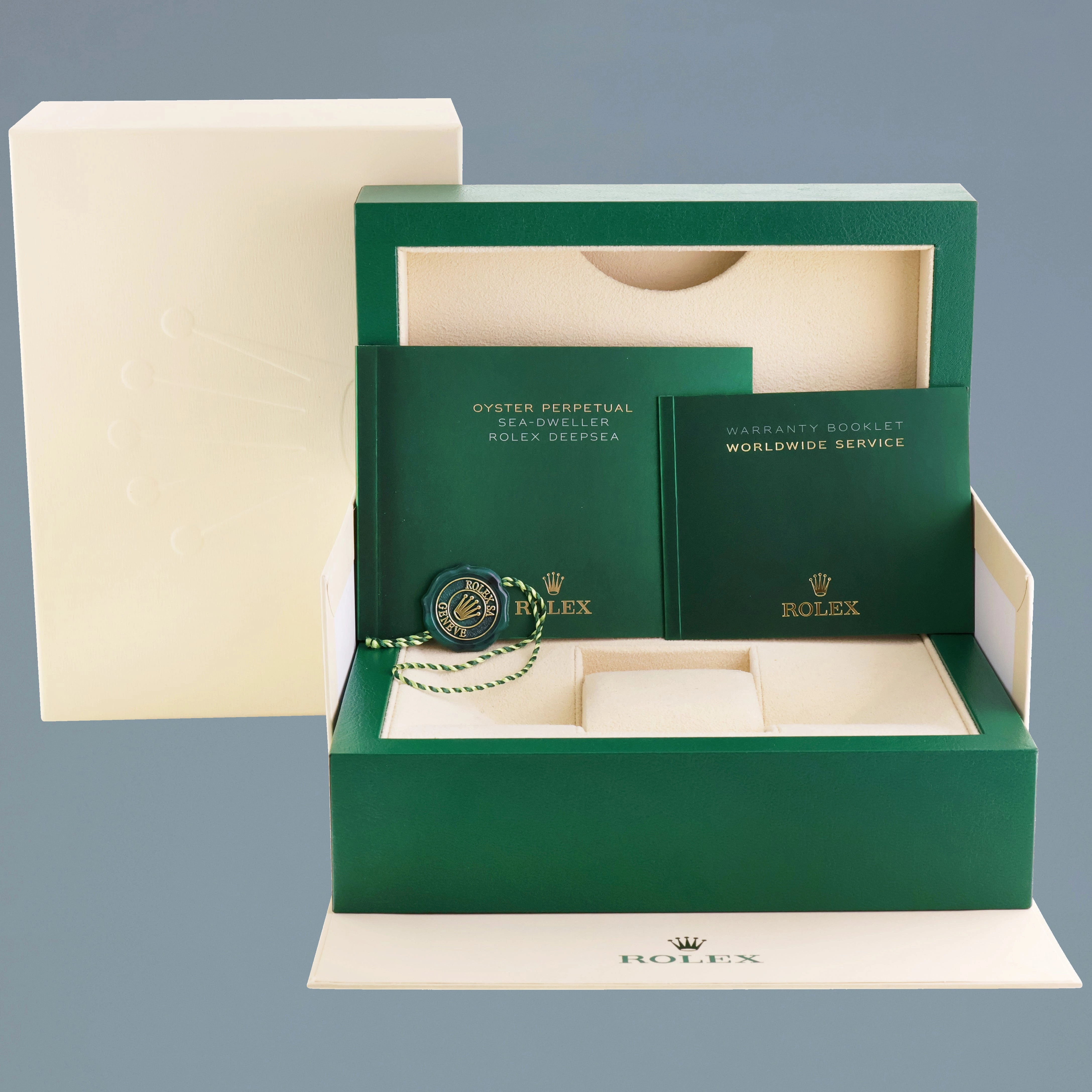2015 MINT Rolex 116600 Seadweller SDK4 4000 Steel Black 40mm Ceramic Dive Watch