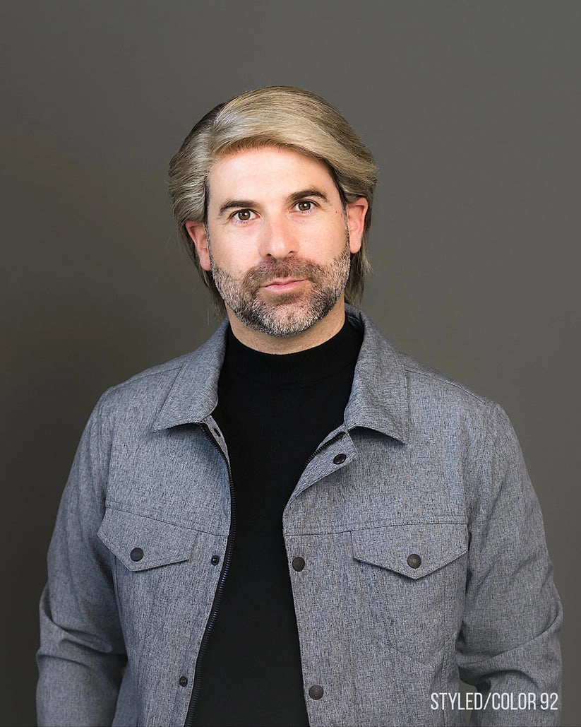 421 Apollo by WIGPRO: Mens Human Hair Wig