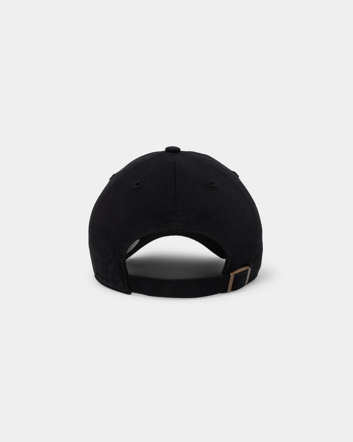 47 Brand Men's Los Angeles Dodgers Clean up Strapback Black/Black