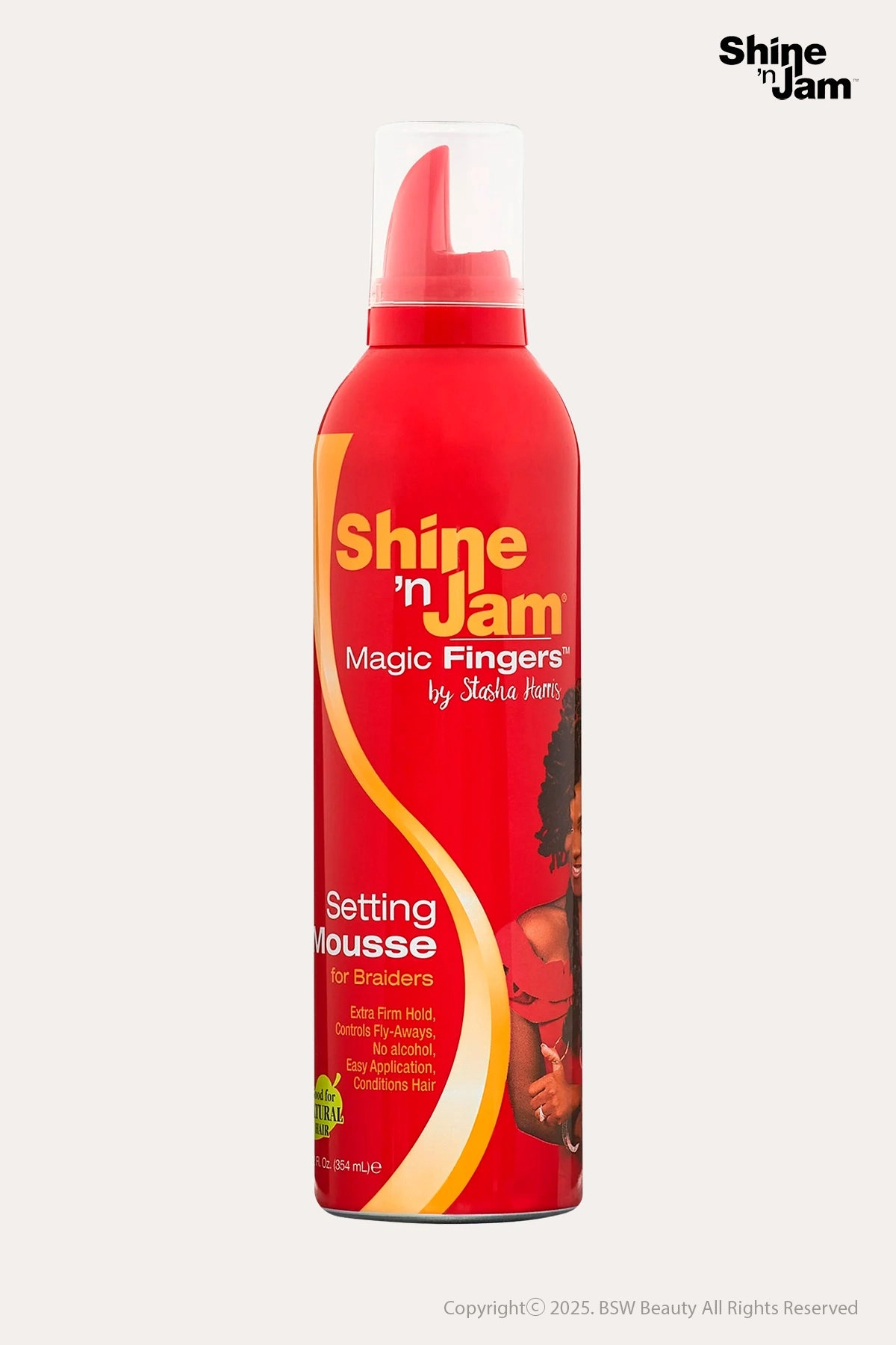 AMPRO SHINE N JAM MAGIC FINGER MOUSSE 12oz