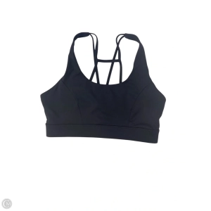 Athletic Bra By Clothes Mentor In Black, Size: M