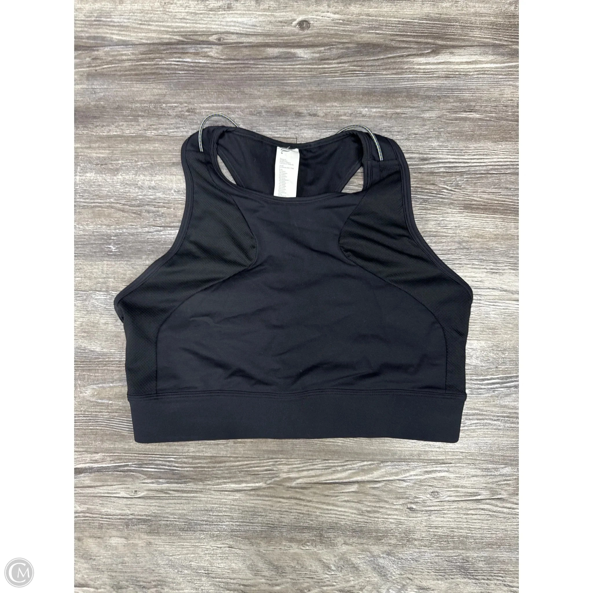 Athletic Bra By Fabletics In Black, Size: M