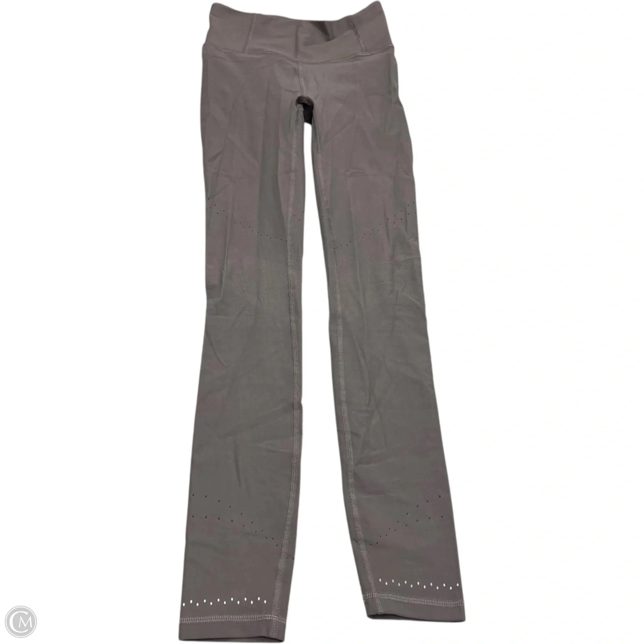 Athletic Leggings By Lululemon In Grey, Size: S