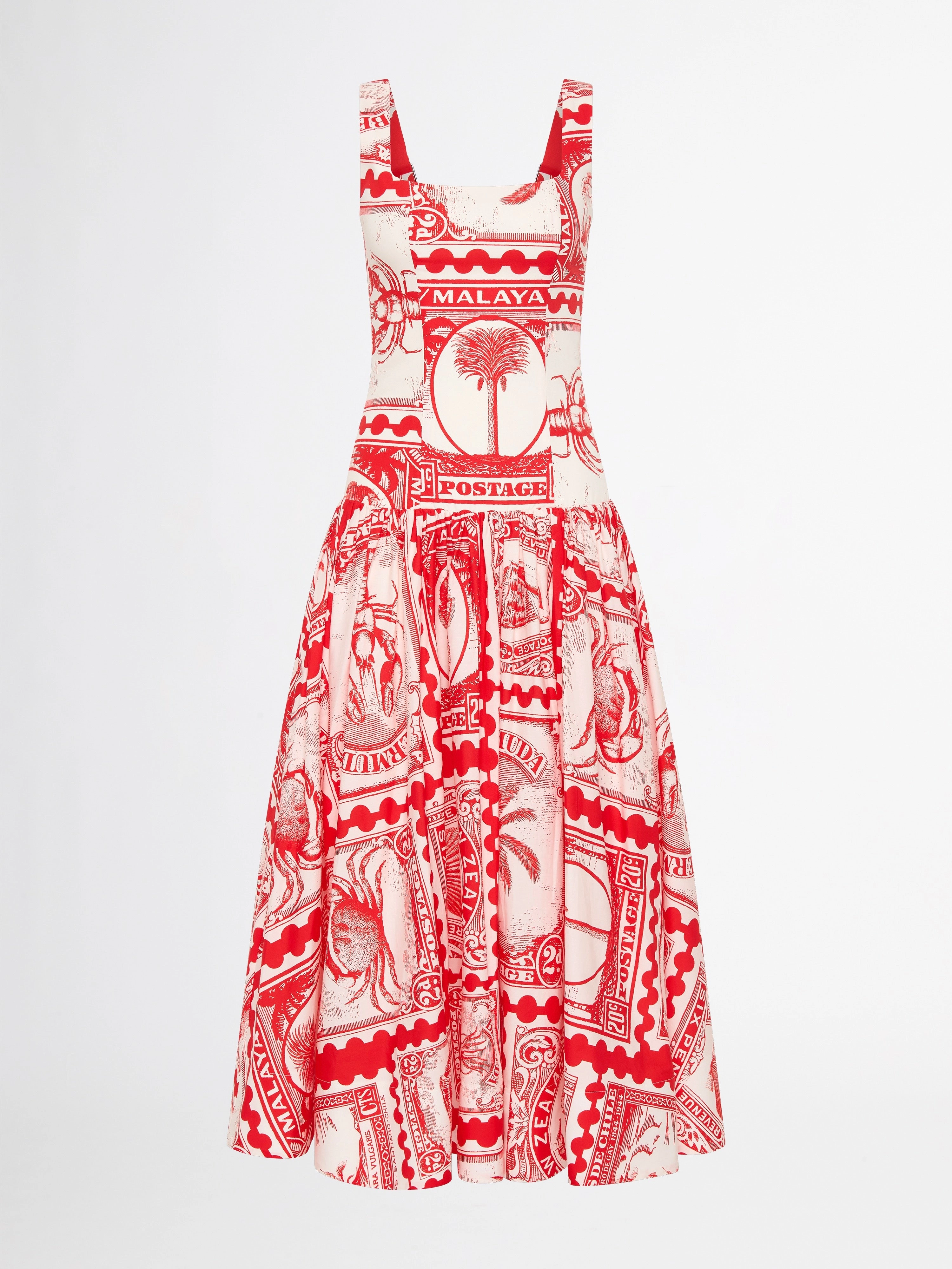 BERMUDA POST MAXI DRESS
