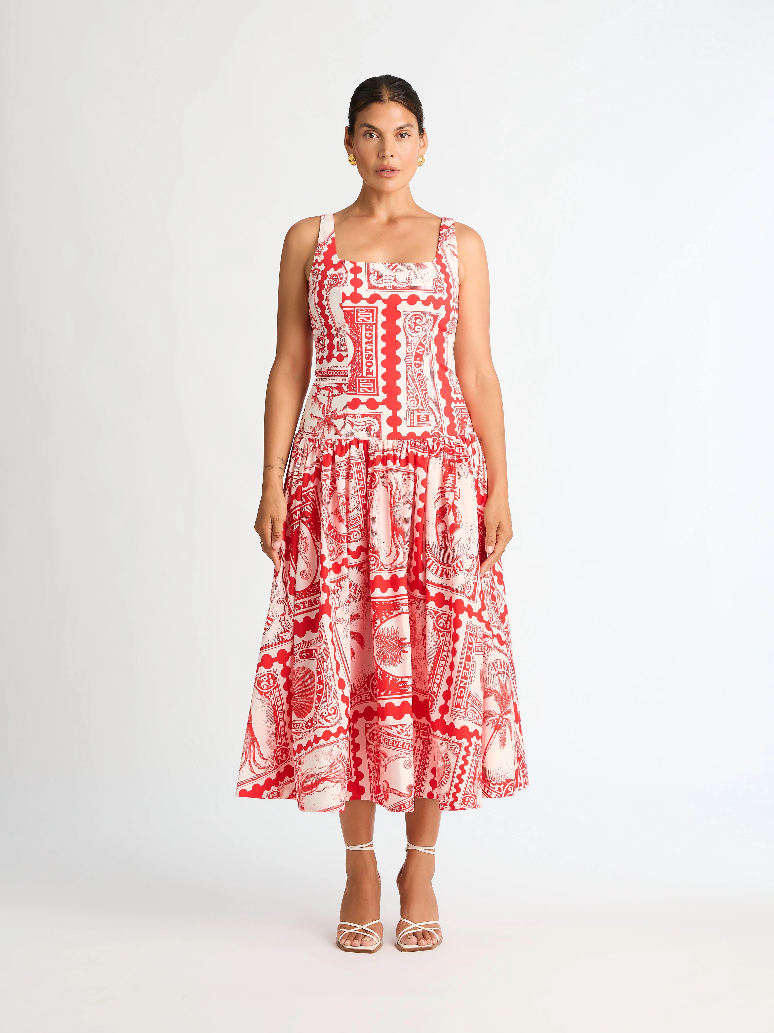BERMUDA POST MAXI DRESS