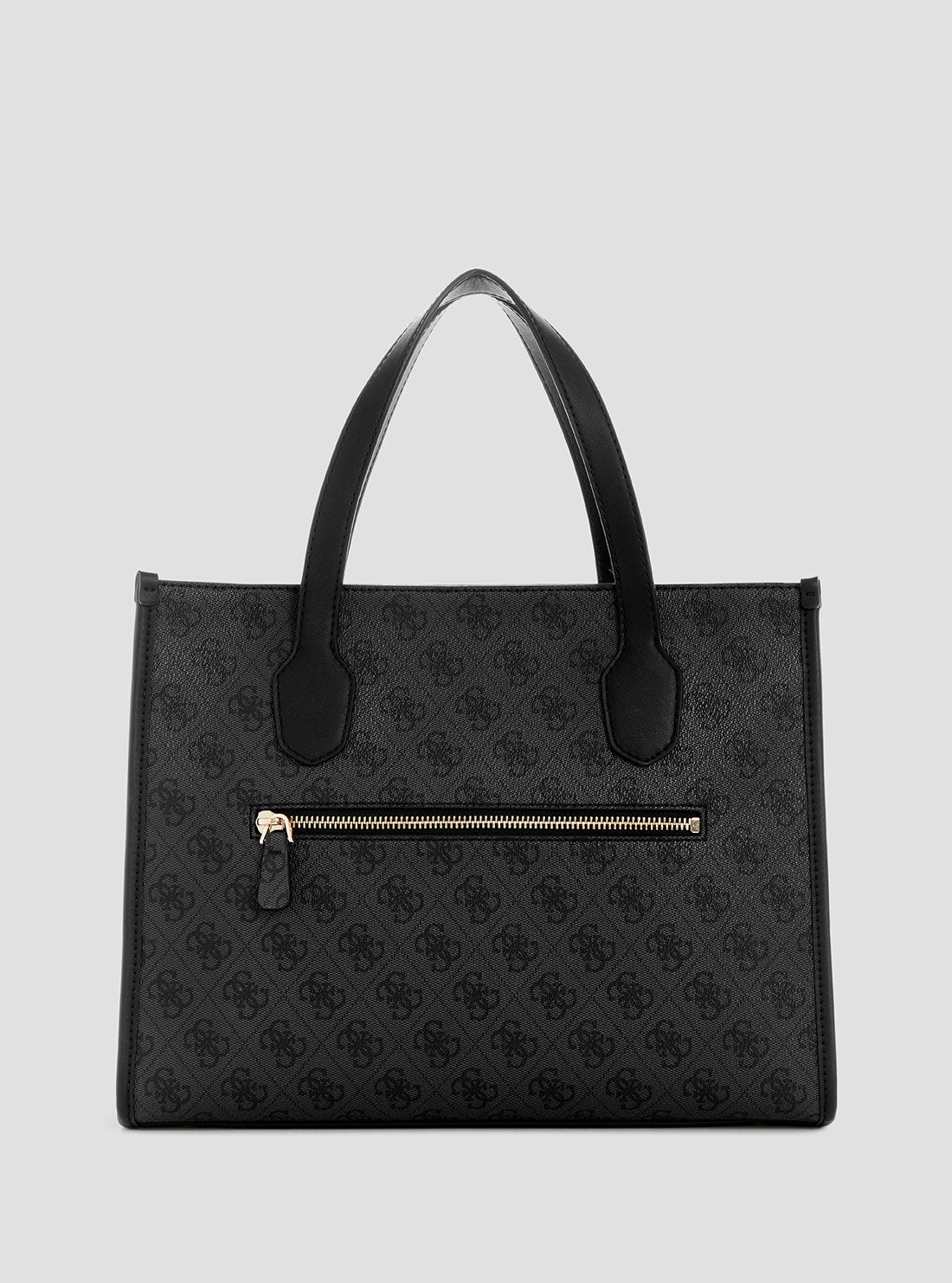 Black Logo Izzy 2 Tote Bag
