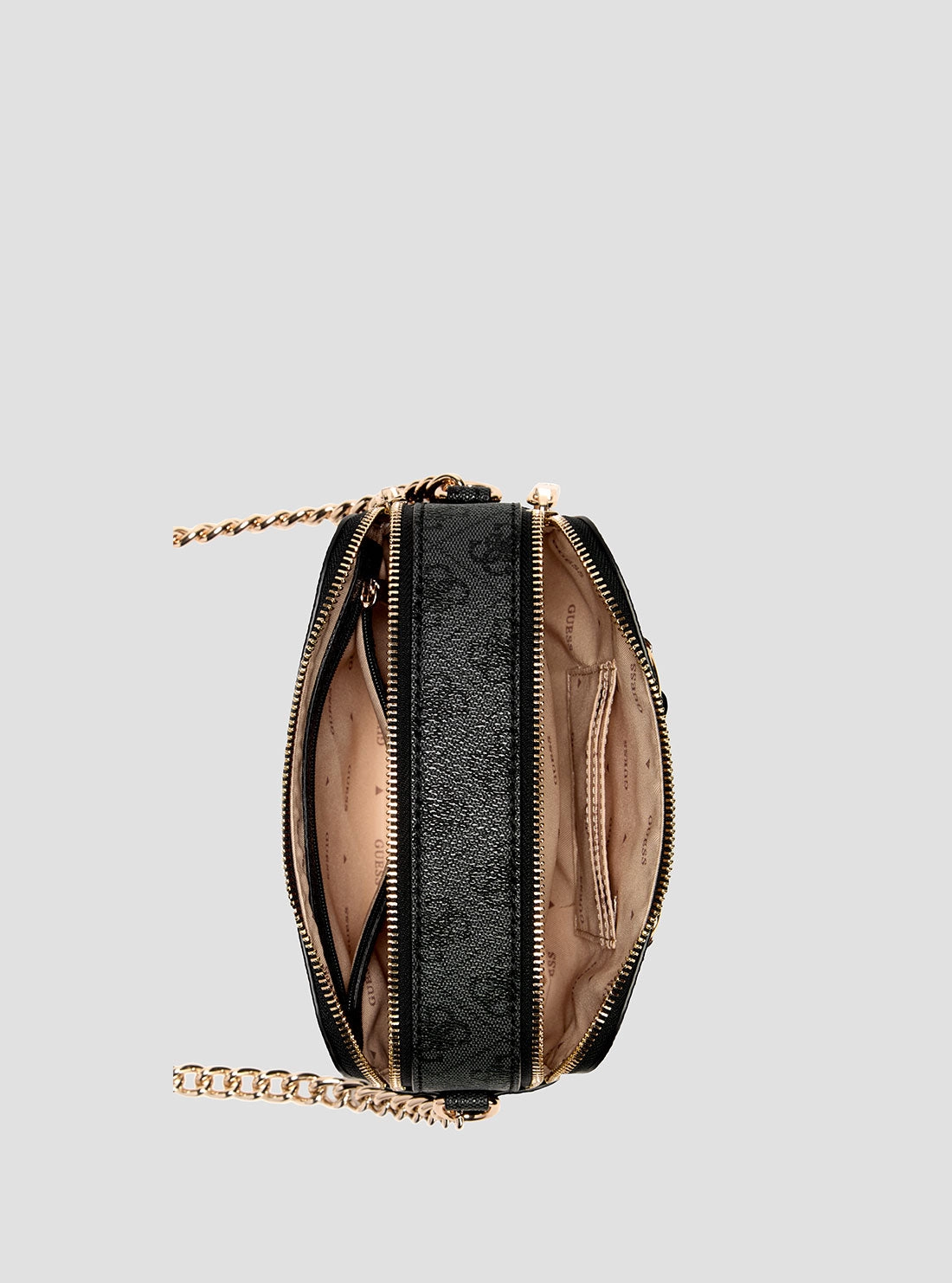 Black Logo Izzy Camera Bag