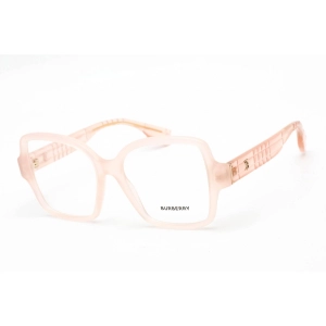 Burberry Women's Eyeglasses - Full Rim Square Shape Pink Plastic Frame | 0BE2374 4060