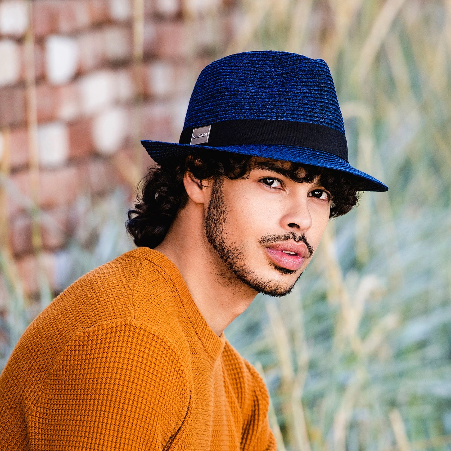 Carkella Del Mar Trilby-Mixed Navy