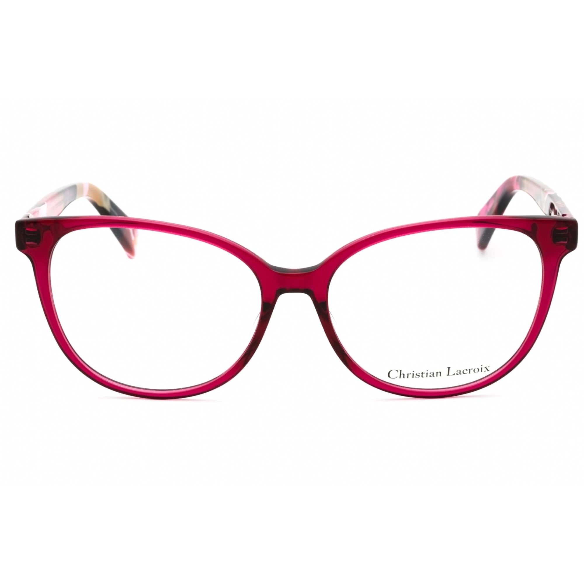 Christian Lacroix Women's Eyeglasses - Cassata Bordeaux Plastic Frame | CL1097 214
