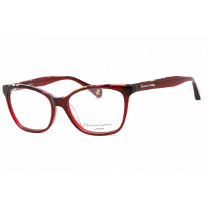 Christian Lacroix Women's Eyeglasses - Granate/Arty Plastic Cat Eye Frame | CL1064 221