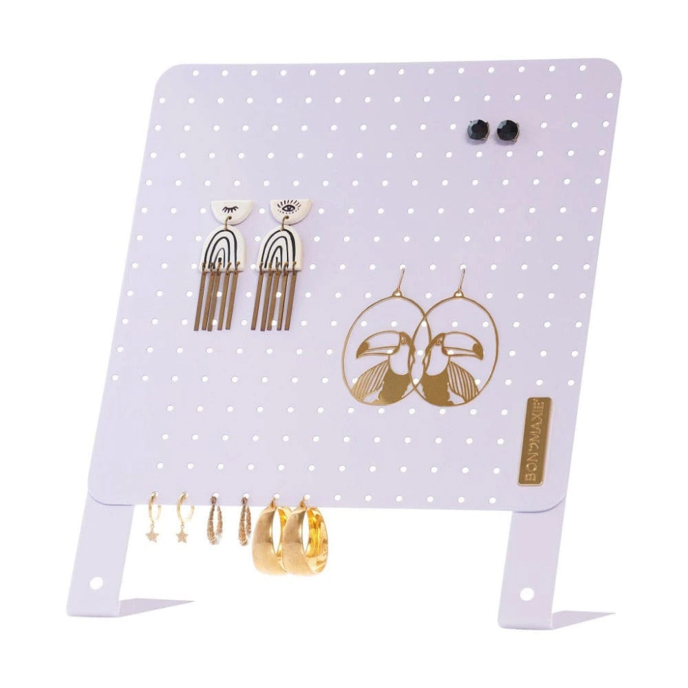 Classic Earring Holder -- Lilac - Up to 120 Pairs