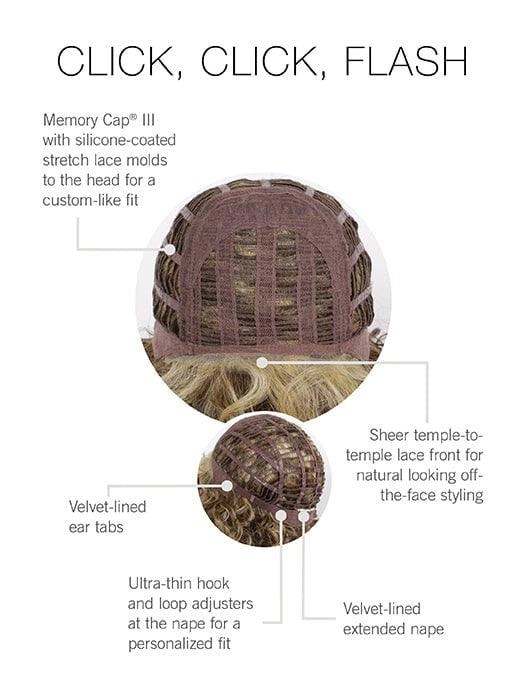 Click, Click, Flash Wig by Raquel Welch | Synthetic Lace Front (Basic Cap)