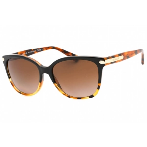 Coach Women's Sunglasses - Black Tortoise Frame Brown Gradient Lens | 0HC8132 5438T5