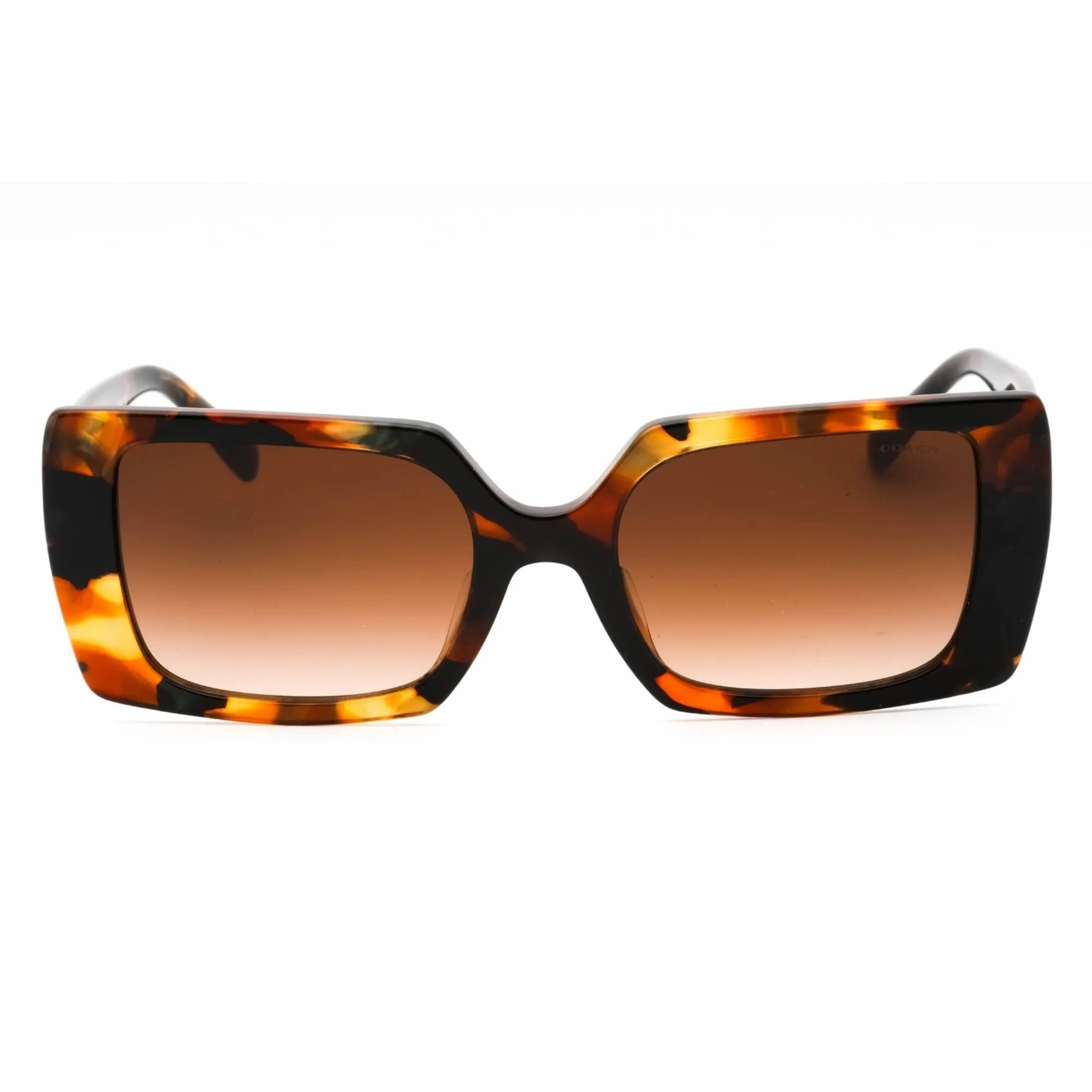 Coach Women's Sunglasses - Multi Havana Rectangular Full Rim Frame | 0HC8409U 584474