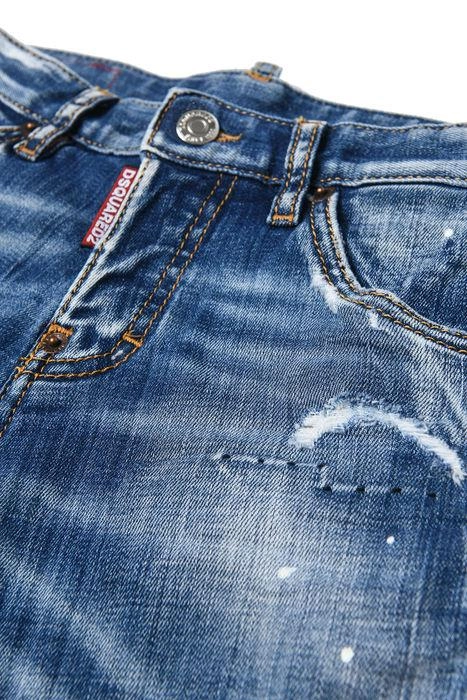 Dsquared2 Kids Cool Guy Logo Patch Jeans