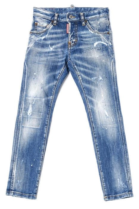 Dsquared2 Kids Cool Guy Logo Patch Jeans