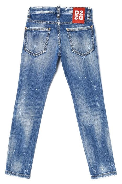 Dsquared2 Kids Cool Guy Logo Patch Jeans