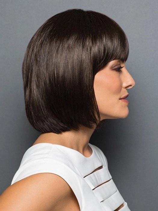 Faux Fringe | Synthetic Hair Topper (Mono Part)