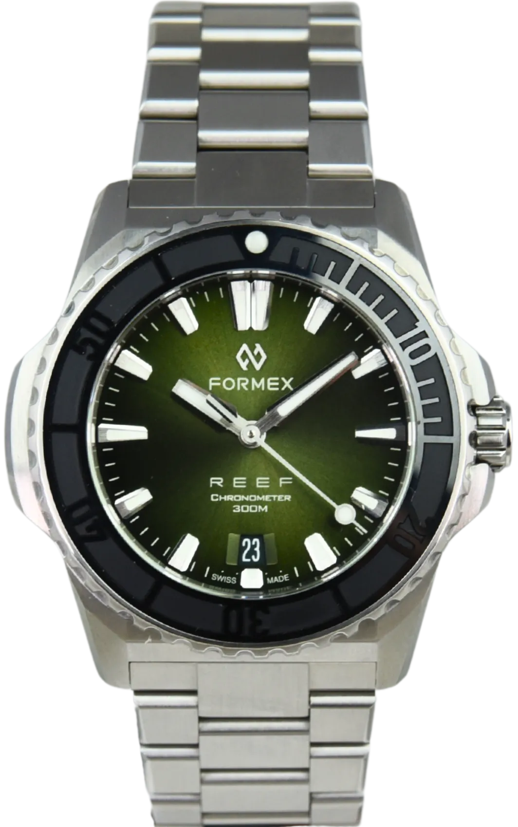Formex REEF 39.5mm Automatic Chronometer 300m Green (Pre-owned)