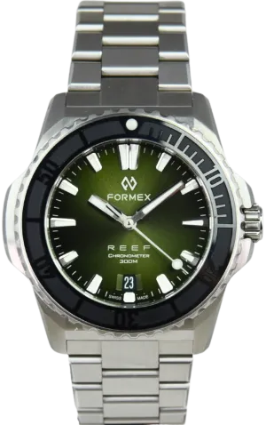 Formex REEF 39.5mm Automatic Chronometer 300m Green (Pre-owned)