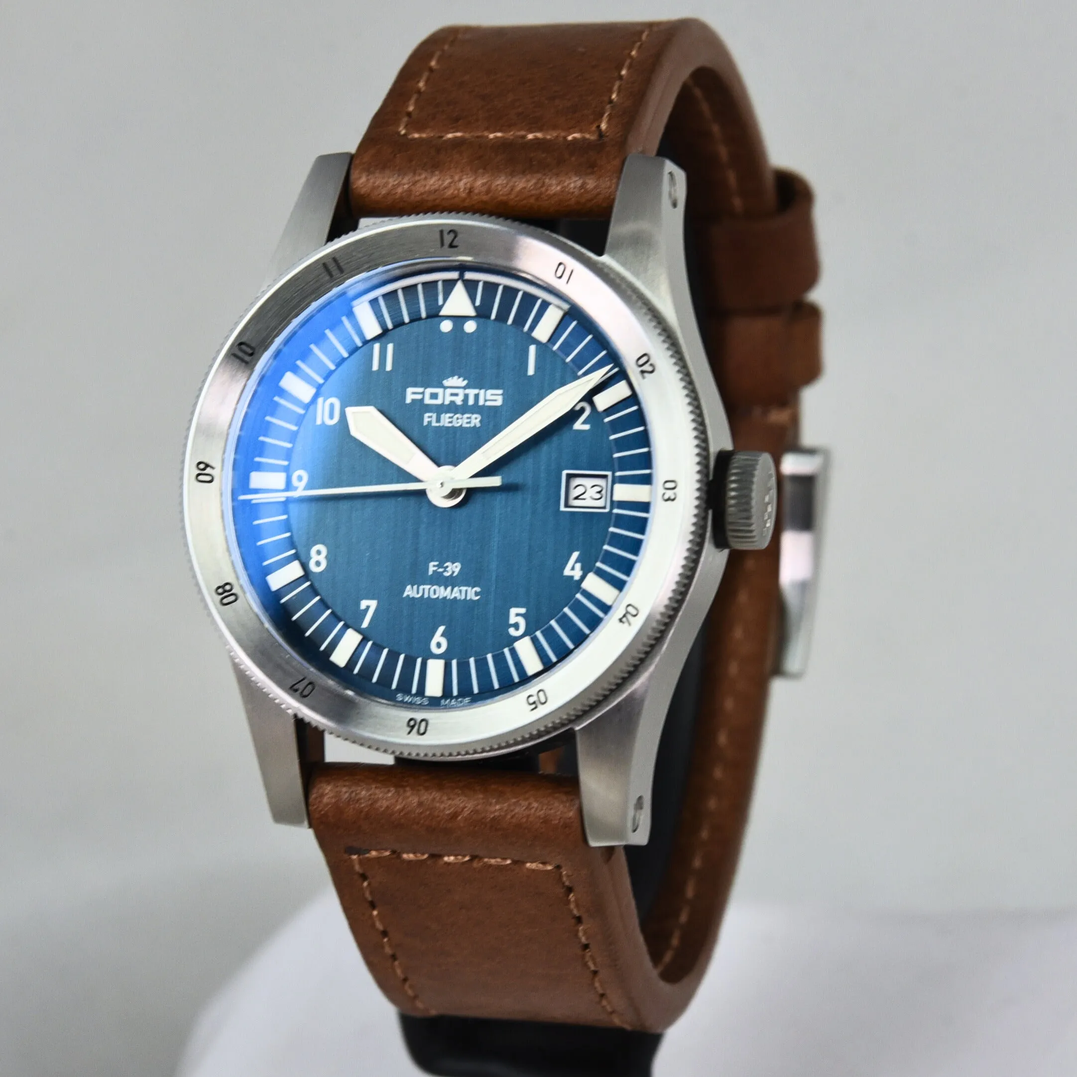 Fortis Flieger F-39 Automatic Liberty Blue F4220026 (Pre-owned)