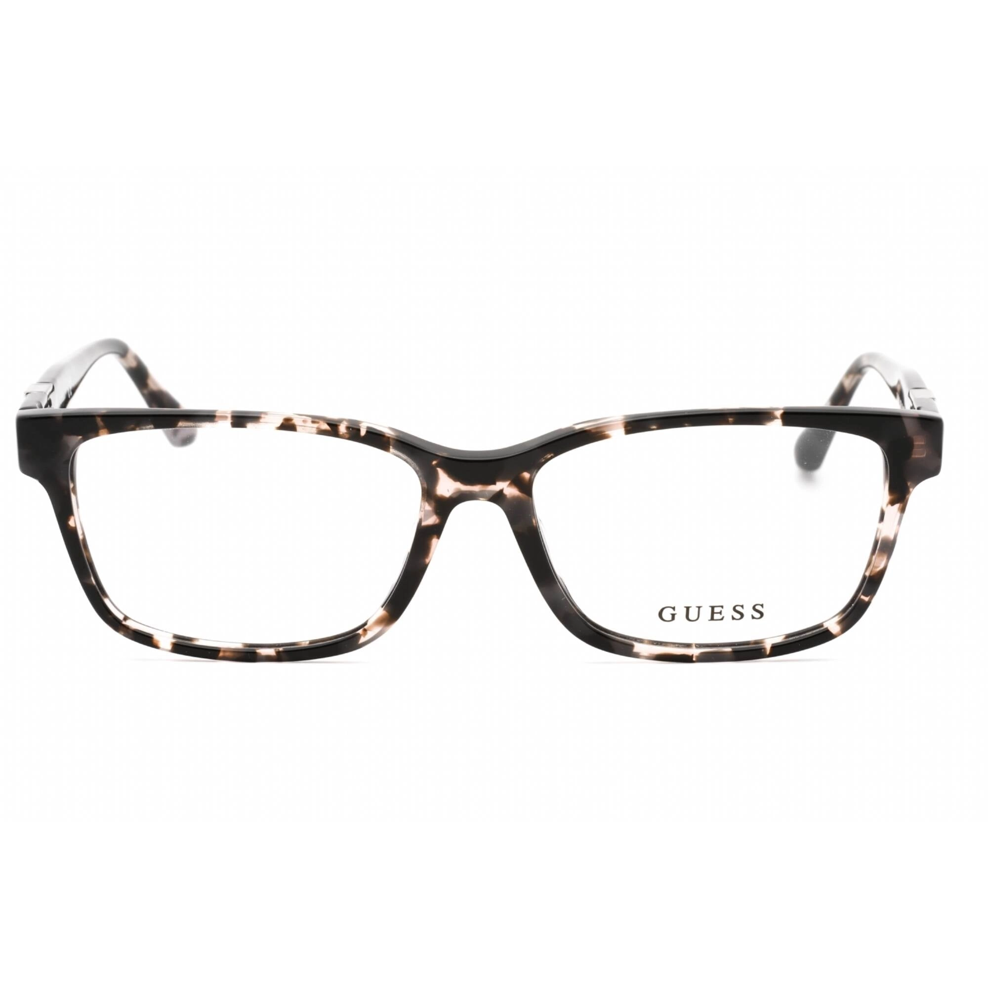Guess Women's Eyeglasses - Grey/Other Plastic Rectangular Full Rim Frame | GU2848 020