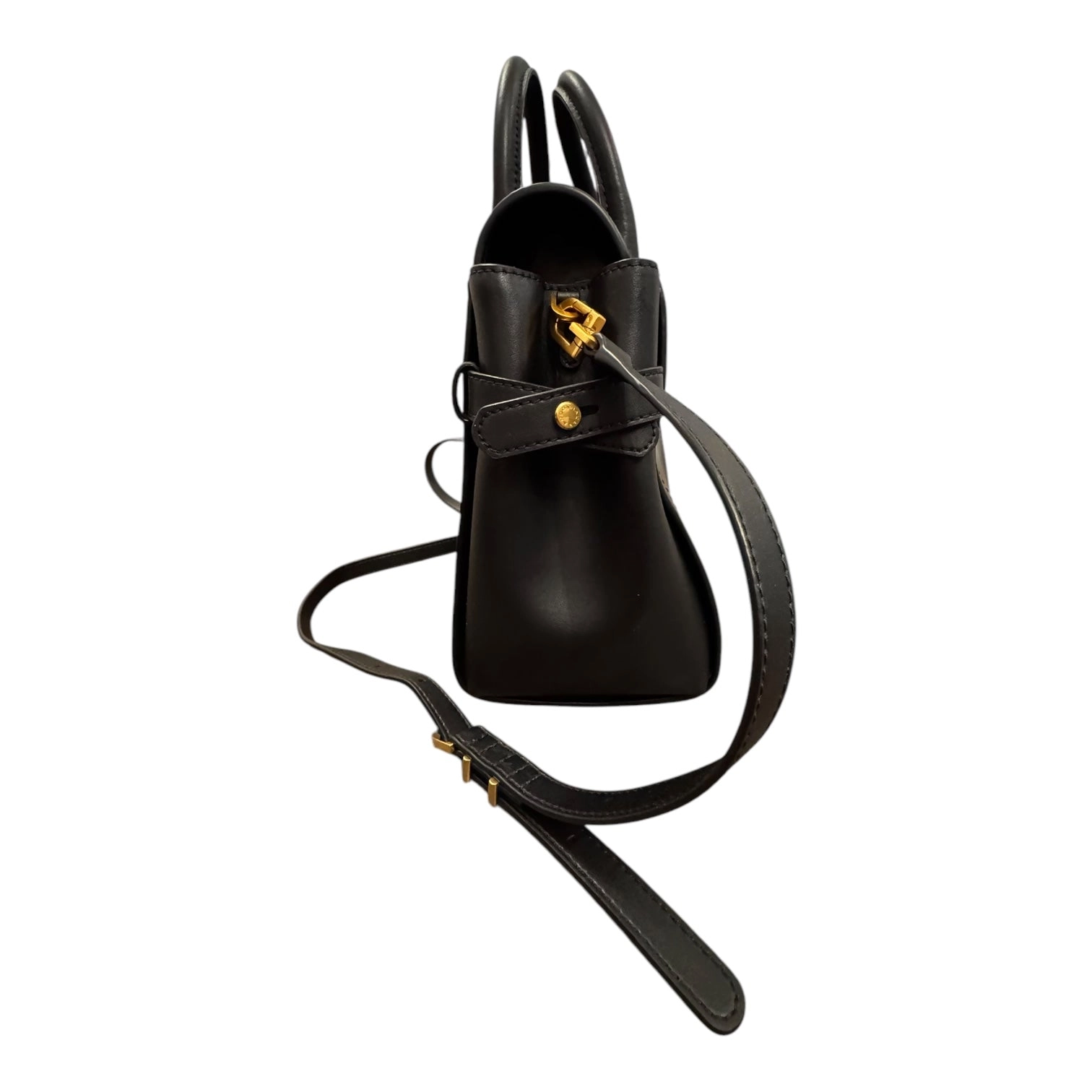 Handbag Designer By Donna Karan In Black, Size:Large