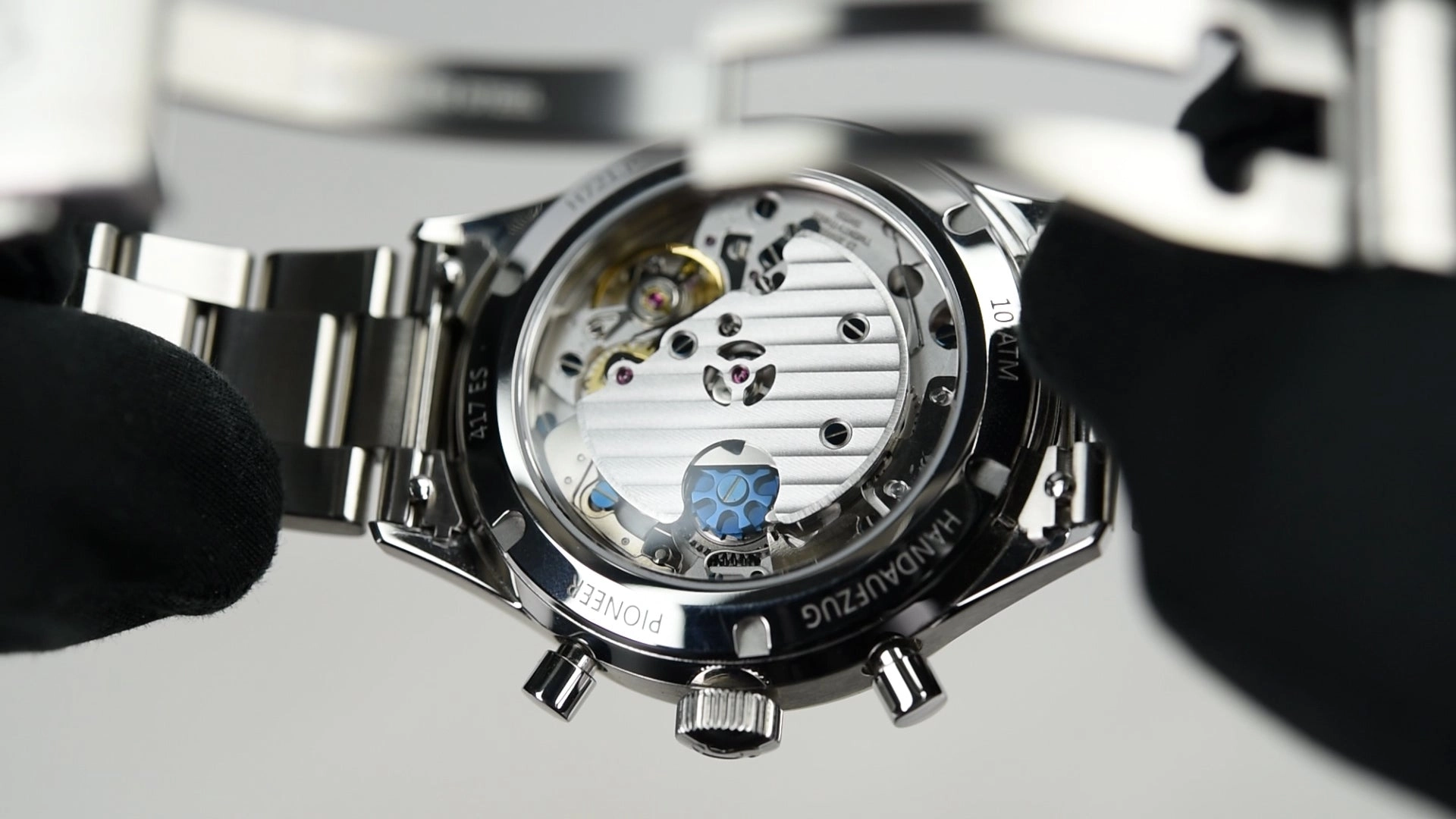 Hanhart Pioneer 417 ES Flyback Reverse Panda 42 (Pre-owned)