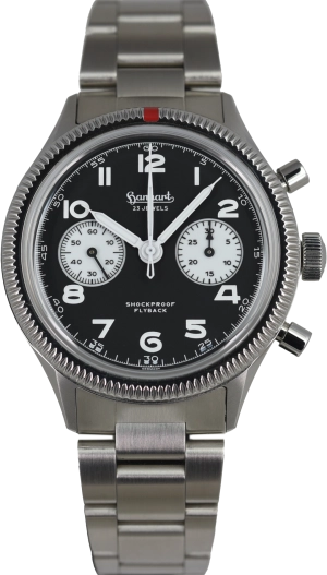 Hanhart Pioneer 417 ES Flyback Reverse Panda 42 (Pre-owned)