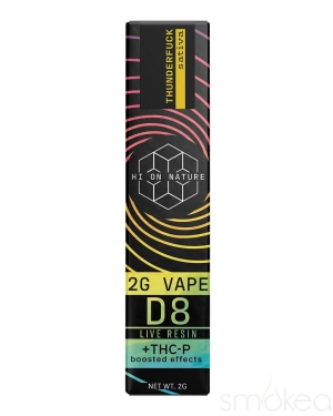 Hi On Nature 2g Delta 8   THCP Live Resin Vape - Thunderfuck