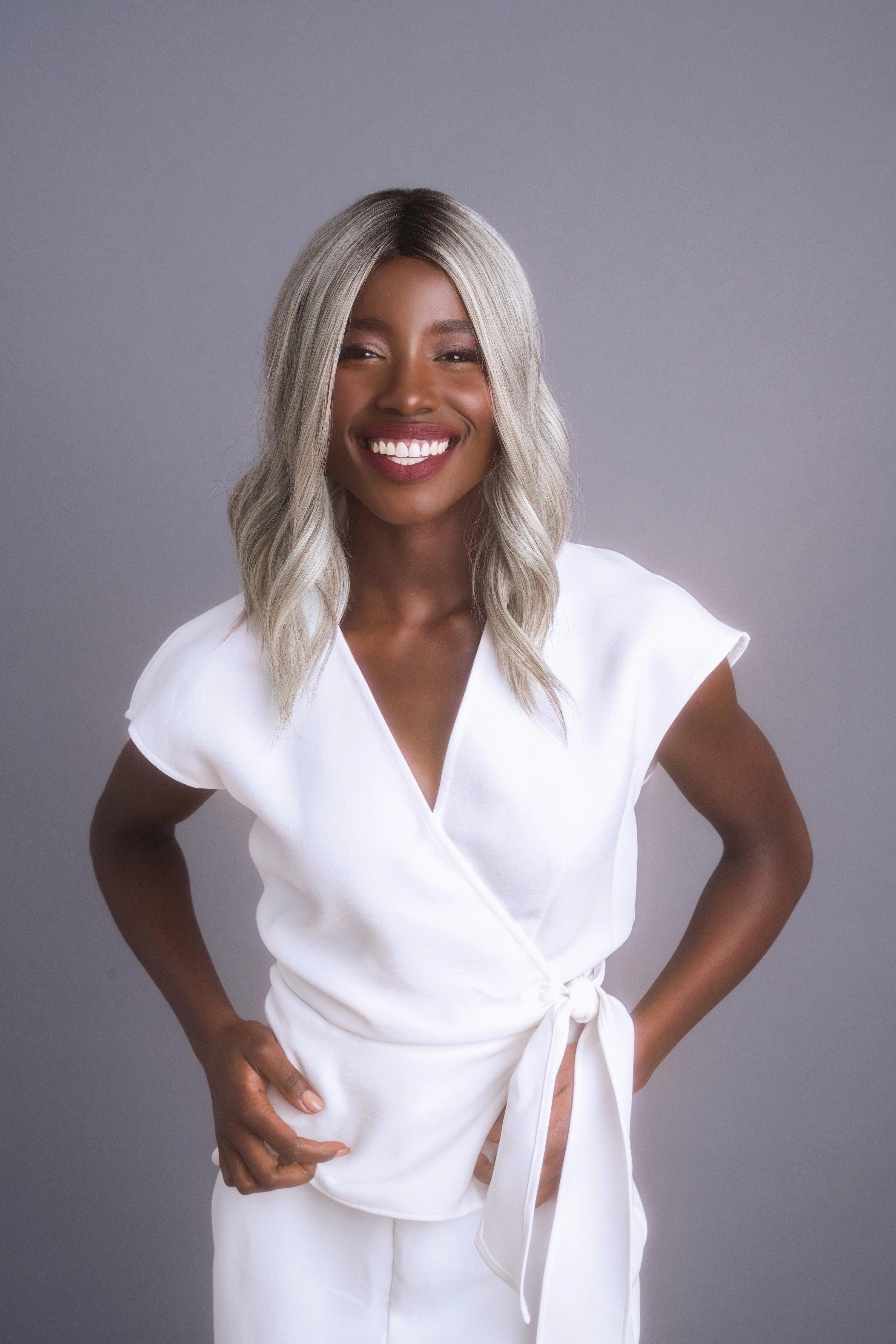 High Heat Mid Wavy Topper by Rene of Paris | Heat Friendly Synthetic