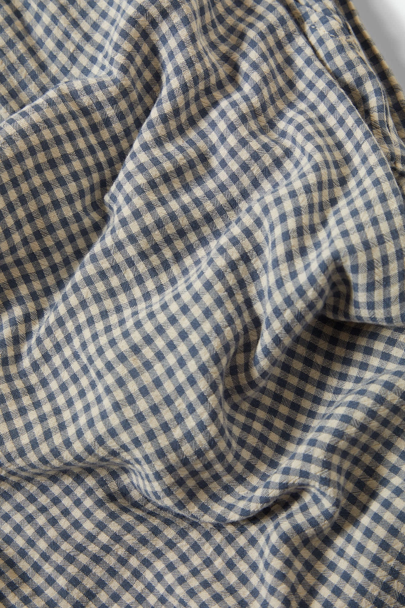 Hudson Lounge Pant - Azure Blue Gingham