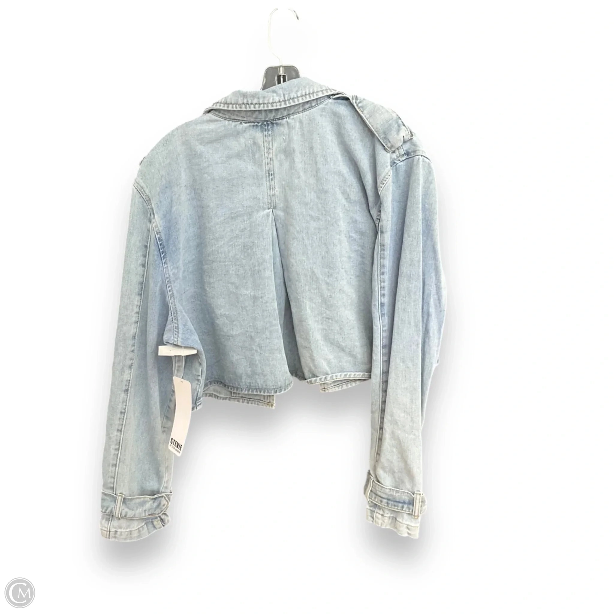 Jacket Denim By Steve Madden In Blue Denim, Size: Xl