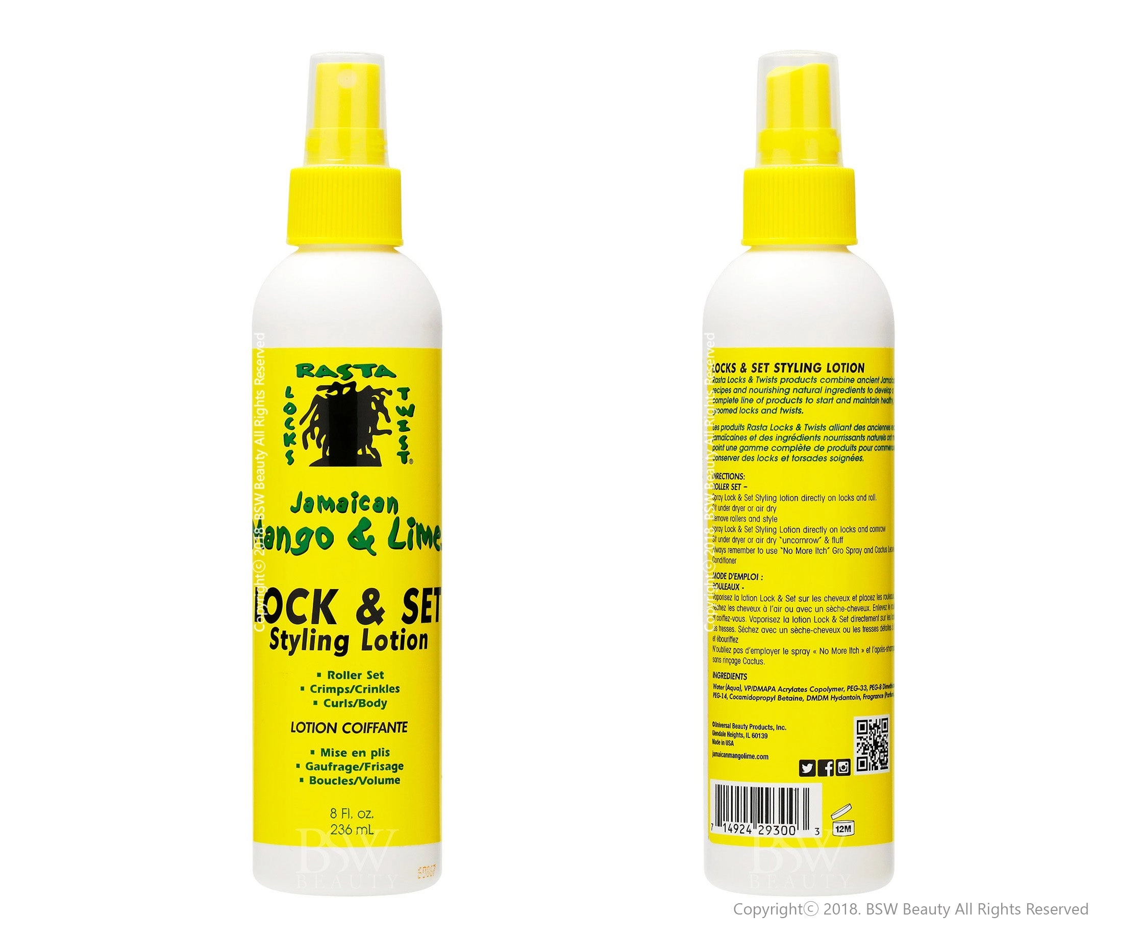 JAMAICAN MANGO & LIME LOCK SET STYLING LOTION 8oz