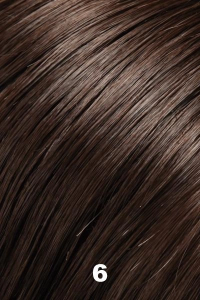 Jon Renau Toppers - EasiPart French 8" (#739) - Remy Human Hair