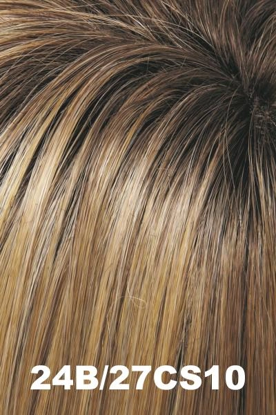 Jon Renau Toppers - EasiPart French 8" (#739) - Remy Human Hair