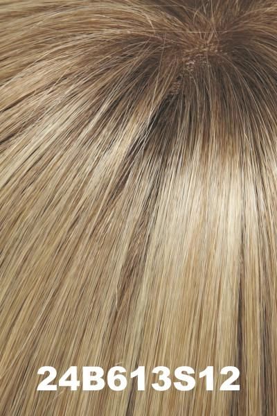 Jon Renau Toppers - EasiPart French 8" (#739) - Remy Human Hair