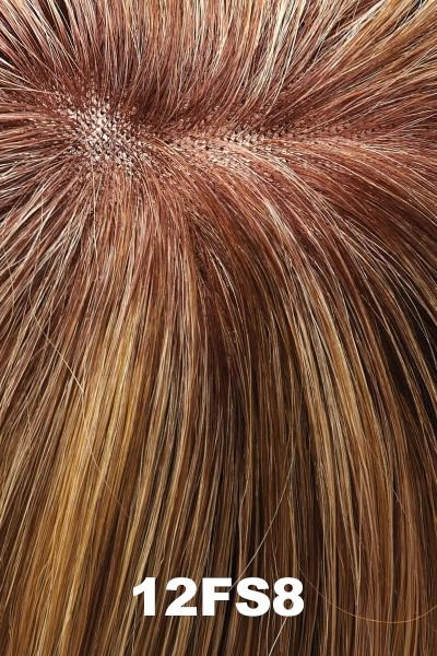 Jon Renau Toppers - EasiPart French 8" (#739) - Remy Human Hair