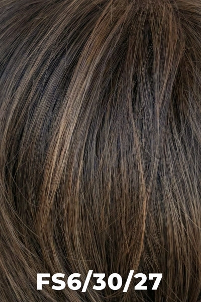 Jon Renau Toppers - EasiPart French 8" (#739) - Remy Human Hair
