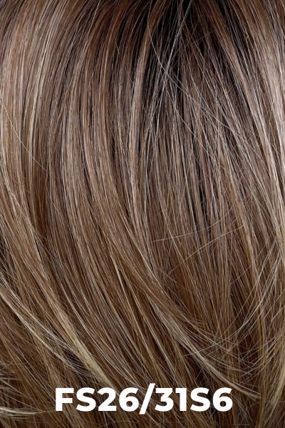 Jon Renau Toppers - EasiPart French 8" (#739) - Remy Human Hair