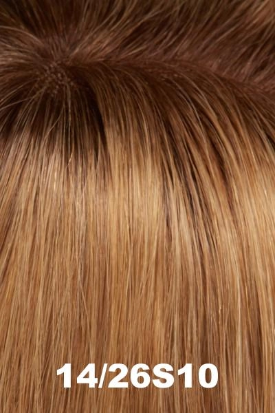 Jon Renau Toppers - EasiPart French 8" (#739) - Remy Human Hair