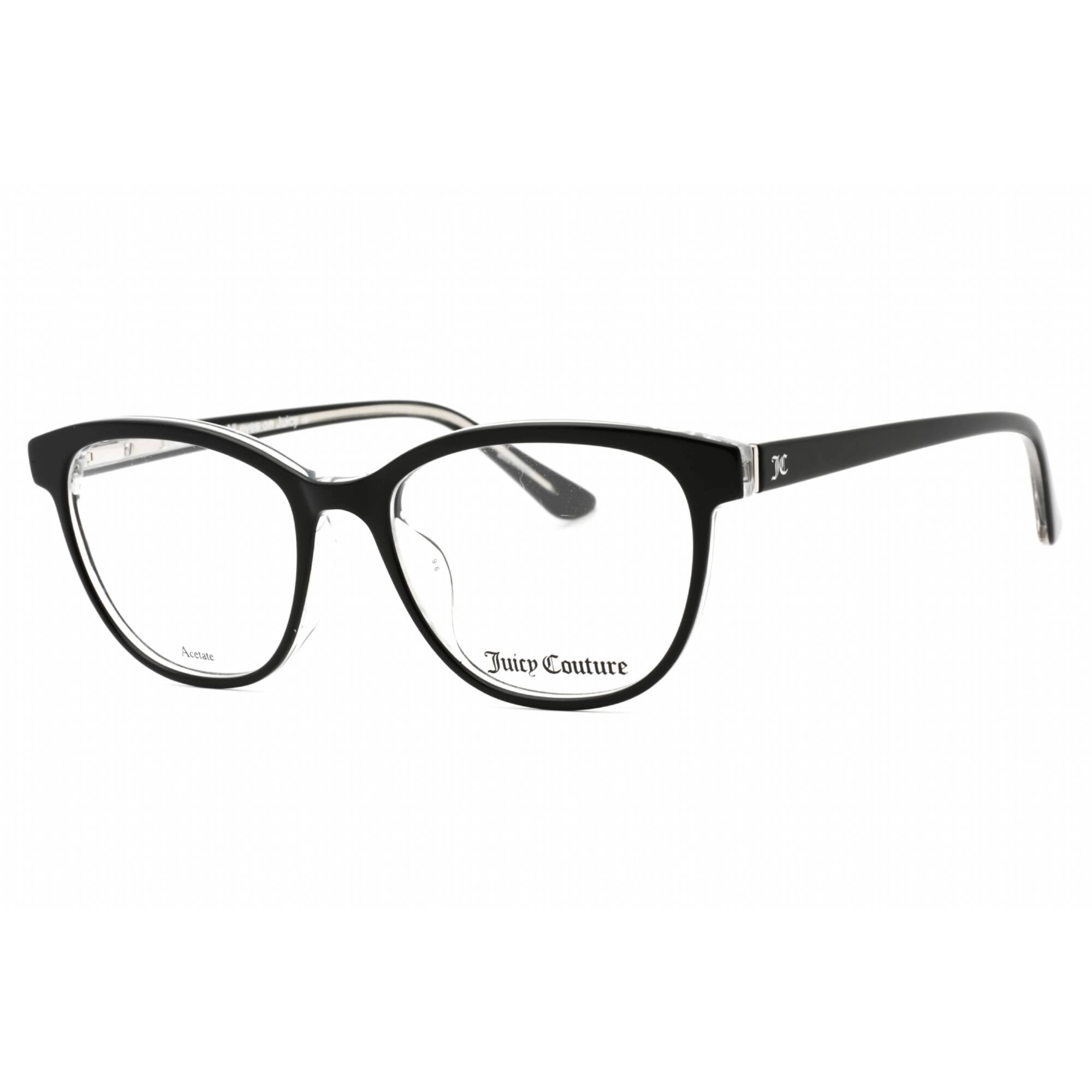 Juicy Couture Women's Eyeglasses - Black Cat Eye Full Rim Frame | JU 197 0807 00