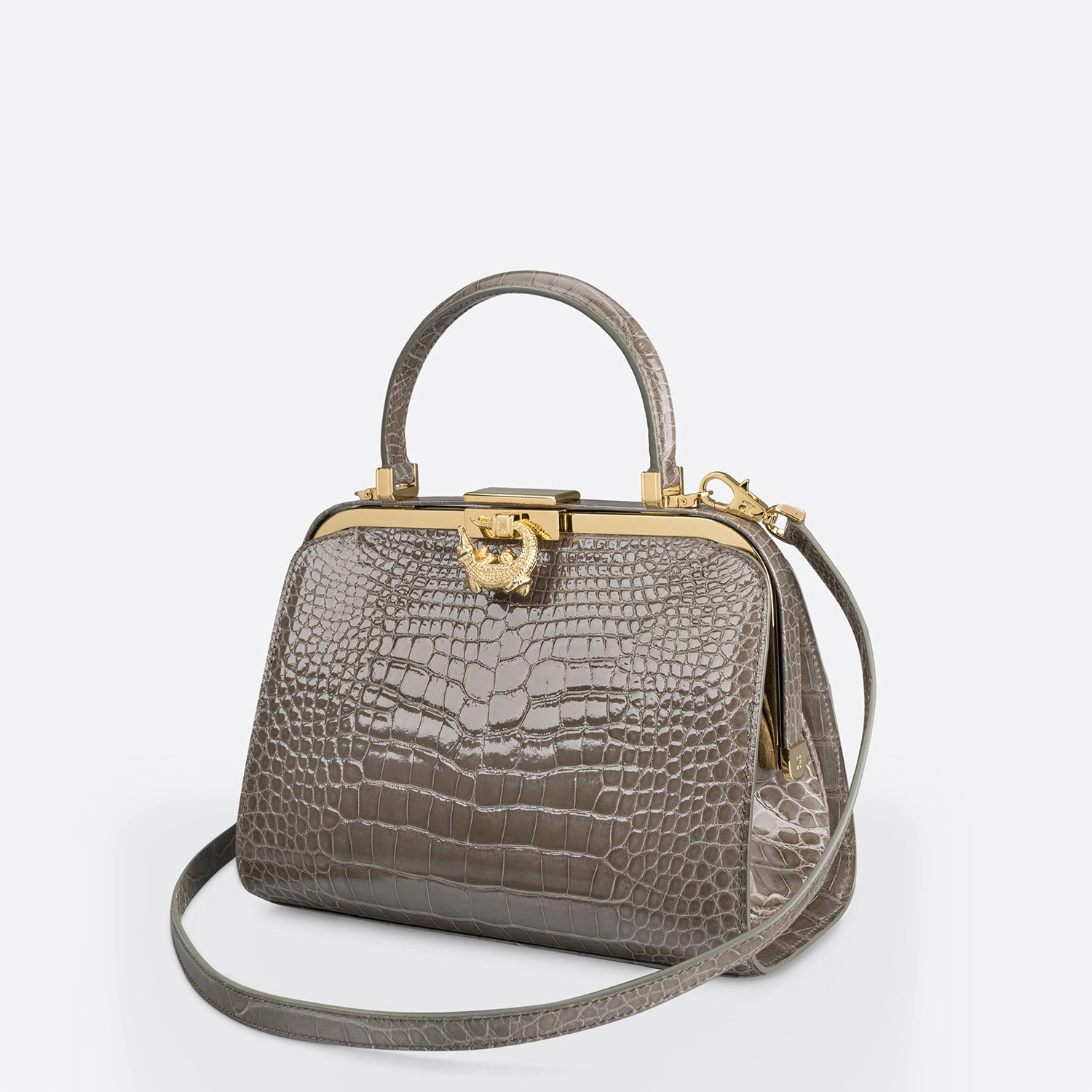 KP HOMAGE CRESCENT CHARM HANDBAG
