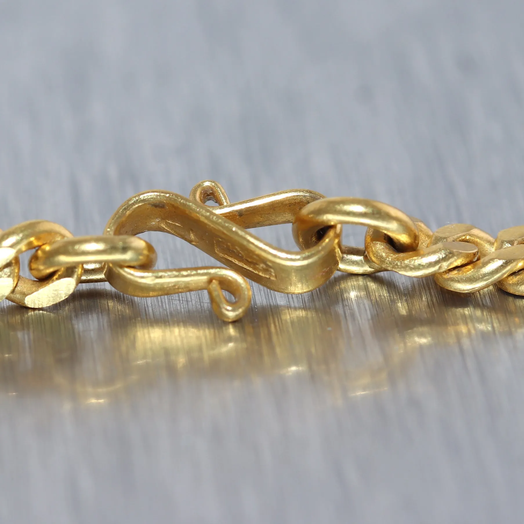 Men's 50.97g 18k Yellow Gold Cuban Link Chain 29" Necklace