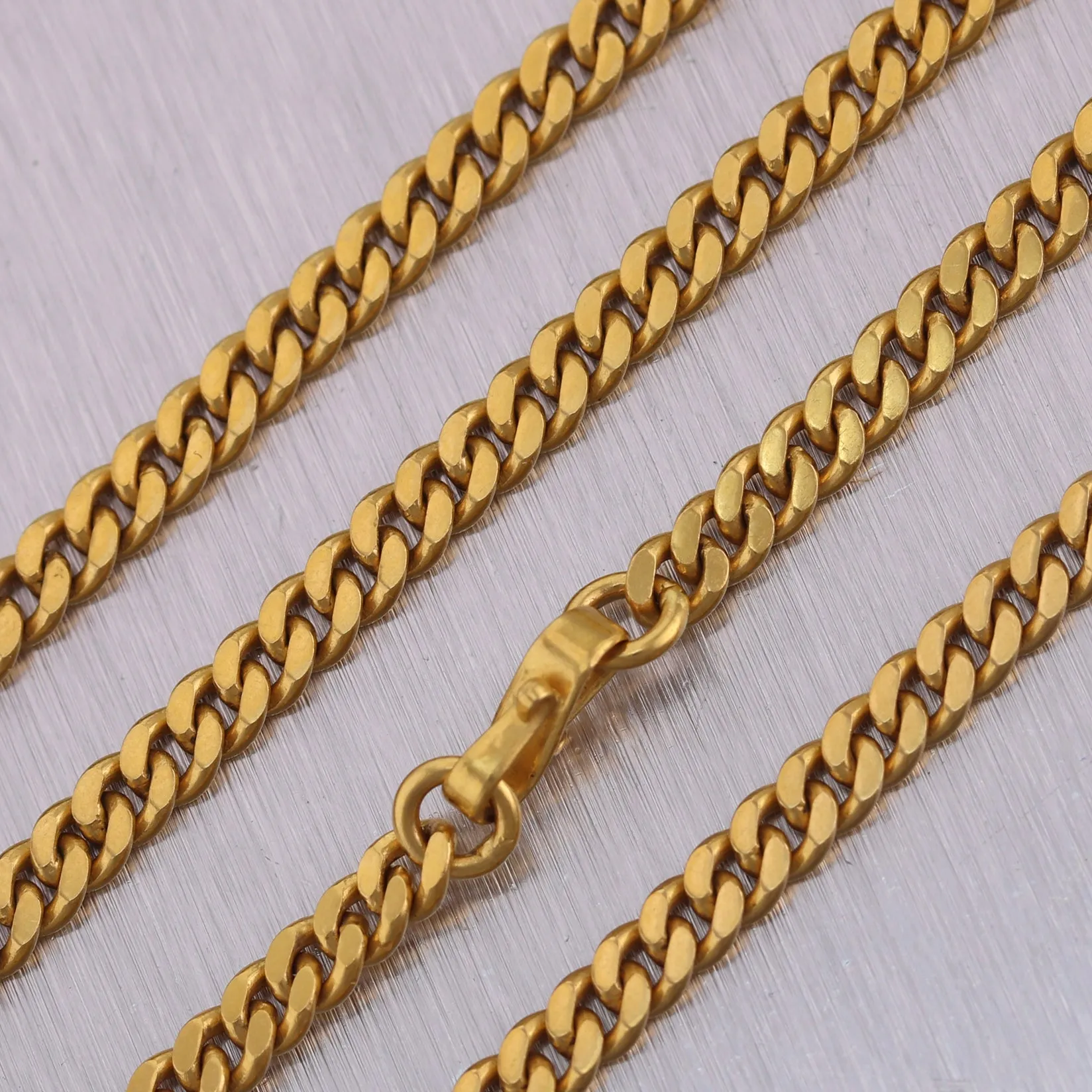 Men's 50.97g 18k Yellow Gold Cuban Link Chain 29" Necklace