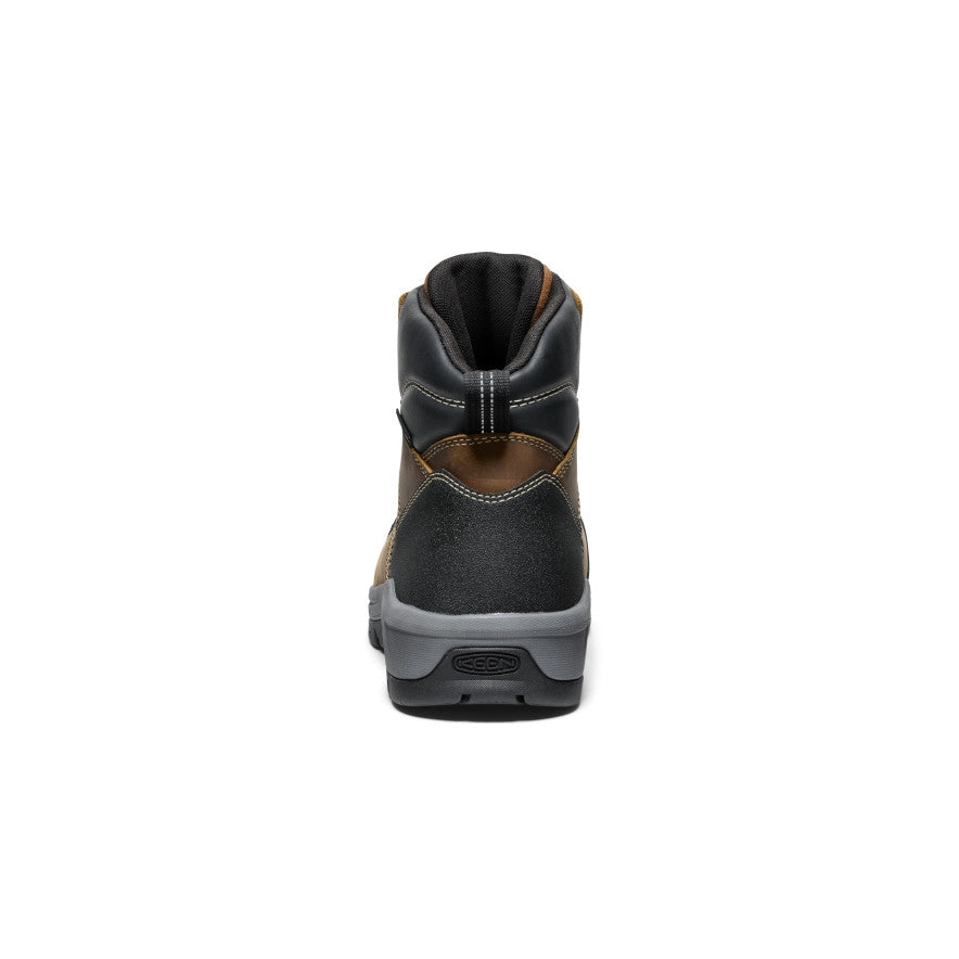 Men's Evanston 6" Insulated Waterproof Boot (Carbon Toe)  |  Bison/Black