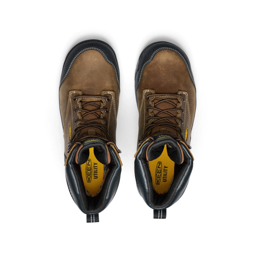 Men's Evanston 8" Insulated Waterproof Boot (Soft Toe)  |  Bison/Black