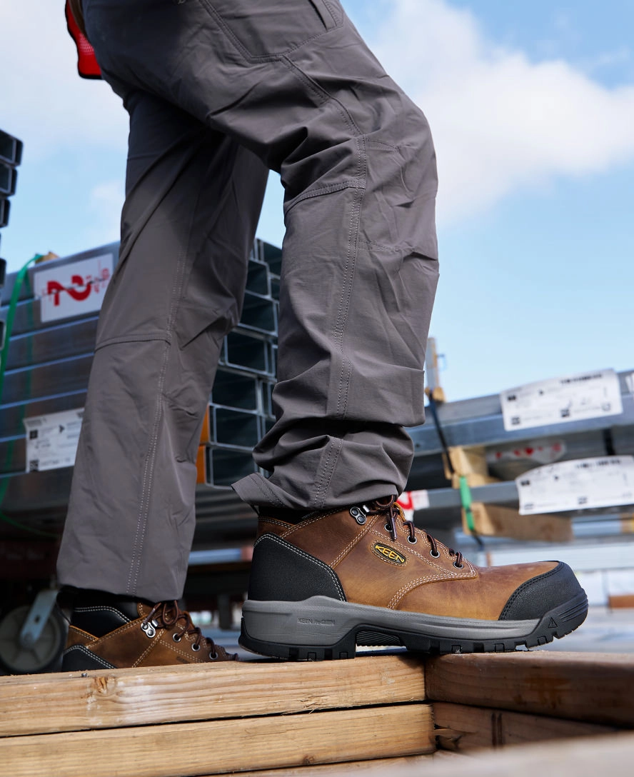 Men's Evanston 8" Insulated Waterproof Boot (Soft Toe)  |  Bison/Black